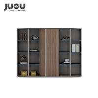 Meuble de bureau modulaire en bois, design moderne et luxueux, simple, pour armoire de fond de bureau, bibliothèque et rangement de dossiers