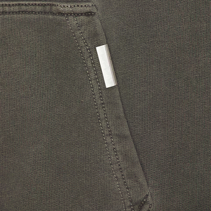 Luxury Beach <b>Thin</b> Printed Washed Snap Button Hooded Sweatshirt Custom Fleece Men's <b>Hoodies</b> - Product Image 4