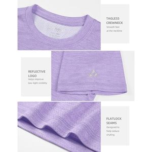 เสื้อยืดผู้ชายแบบแห้งเร็ว ทรงปกติ คอกลม สำหรับออกกำลังกายและเล่นกีฬา - Product Image 5