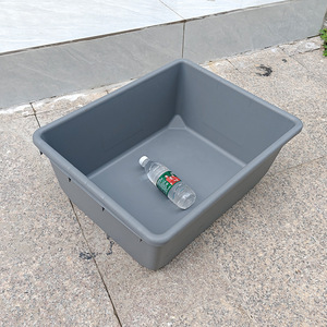 Rectangular Plastic <b>Storage</b> Bin 640mm Square PP <b>Stackable</b> Food Container For Vegetable Washing And <b>Storage</b> <b>Box</b> - Product Image 2