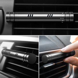 Car Air Freshener <b>Diffuser</b> <b>Stick</b> Metal Gardenia Fragrance For Air Conditioning Vent Decorative Odor Eliminating - Product Image 5