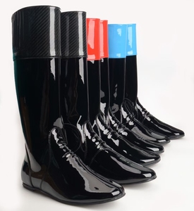 Bottes d'équitation pour courses de chevaux - Bottes de compétition et de style chevalier pour courses de vitesse - Product Image 1