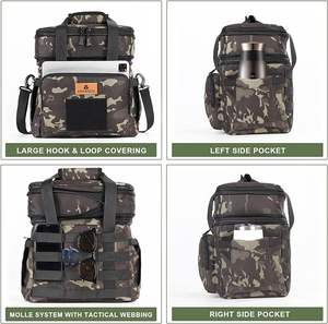 Muestra gratuita de neveras portátiles de TPU para senderismo con logotipos de colores personalizados, nevera portátil y aislada de TPU de 840D, tipo bolsa. - Product Image 4