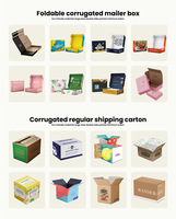 Cajas de Cartón para Embalaje, Caja de Papel para Cosméticos, Personalización de Cajas de Cartón Corrugado para Envíos, Embalaje de Ropa