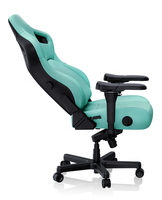 Chaise de jeu AndaSeat Kaiser 4 Series Premium avec accoudoirs 5D et coussin de tête magnétique, bleu œuf de robin, taille XL