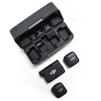 Micro sans fil DJI Mic Mini (2 émetteurs + 1 récepteur + étui de charge) compatible avec iPhone, Android, appareil photo, batterie 48H pour Vlog, interview, diffusion en direct