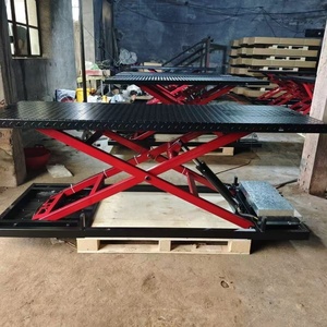 Elevador de Motocicletas con Capacidad de Carga de 600 kg, Elevador Hidráulico para Motocicletas, Plataforma de Elevación Eléctrica para Taller - Product Image 1
