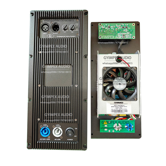 DSP 1200w Amplifier Plate Module pa Audio Class d Amplifier Board for Powered Speaker Top 12" Full Range Speaker Line Array