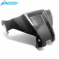AKOSO 3K-Carénage de couvercle de boîte à air pour Kawasaki ZX10R 2016-2020-Accessoires de moto en fibre de carbone sèche pour réservoir de ZX-10R