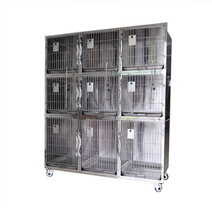 LIZE PET <span class=keywords><strong>Cages</strong></span> vétérinaires de haute qualité, bon marché et bon marché en acier inoxydable pour chiens et chats - Product Image 1
