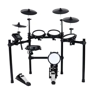 Best Price Snare Drum Double Pedal 5 Drums 4 Cymbals Brand Electronic Drum Set