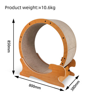Rascador para Gatos con Rodillo Tipo Cinta de Correr, Diseño Moderno y Duradero para Ejercicio y Juego de Gatos en Interiores - Product Image 3