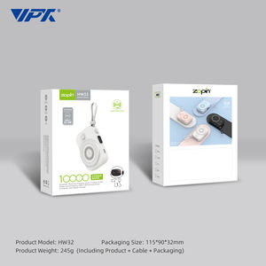 <span class=keywords><strong>Power</strong></span> Bank magnetico Wireless 10000 MAh alimentatore Mobile Display digitale batteria esterna con cavo di ricarica USB-C - Product Image 6