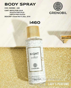 Bruma Corporal Grenobil Night Of Sweet Fragrance 250ml - Product Image 3