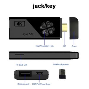 2024 ใหม่ M8 Pro เกมสติ๊ก เรโทร มินิ 4K HD 64GB 40000 เกมทีวี สติ๊กไลท์ M8 วิดีโอเกมคอนโซล - Product Image 6
