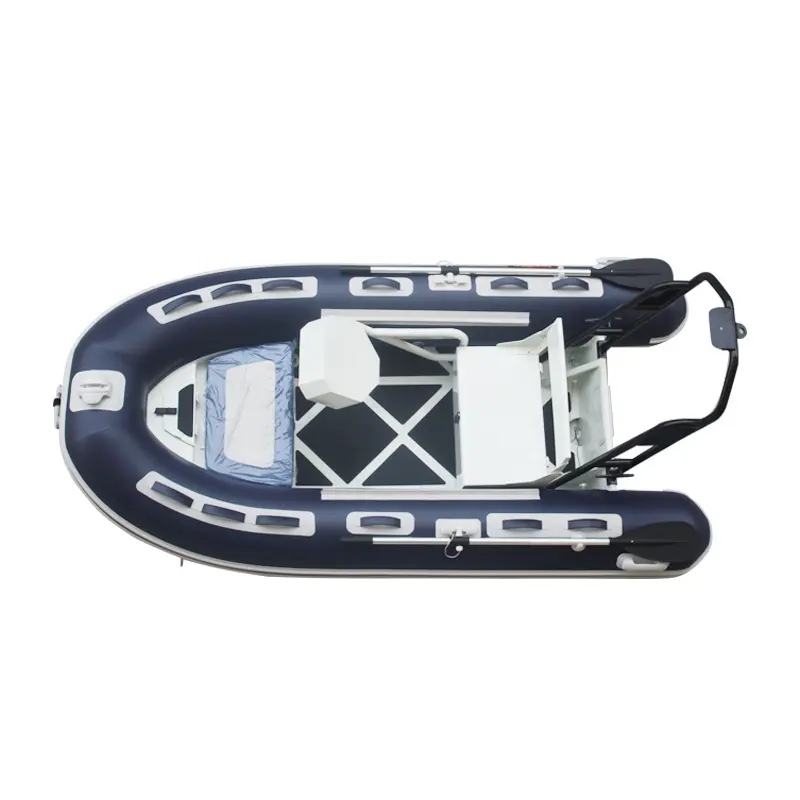 11ft Rhib 300 semirigido scafo in alluminio RIB Orca/Hypalon/PVC gommoni Tender Boats