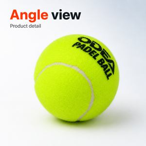 3 <span class=keywords><strong>balles</strong></span> <span class=keywords><strong>de</strong></span> padel en caoutchouc naturel personnalisées avec logo, pressurisées, approuvées ITF, durables et portables - Product Image 4