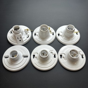 Portalámparas de Rosca E26 de Baquelita de Alta Calidad Certificado por <span class=keywords><strong>Aota</strong></span>, 250V, con 1 Año de Garantía y Características de Seguridad - Product Image 2