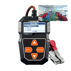 Probador de batería de coche KONNWEI 100-2000 CCA para batería de gel EFB <span class=keywords><strong>AGM</strong></span> de plomo ácido de litio - Product Image 1