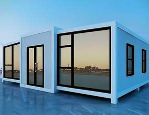 可折叠预制房屋豪华老人房便携式小屋可拆卸结构轻型钢门别墅快速安装度假村 - Product Image 6