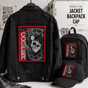 Patch Ricamato Personalizzato Rock Band Termoadesivo Distintivo Abbigliamento Heavy Metal - Product Image 4