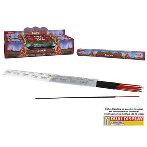 Tulasi Love Incense Sticks 20 Count Dual Display Packaging - Product Image 1