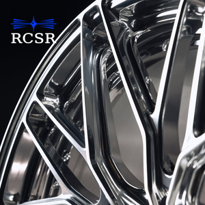 Rcsr Chất Lượng Cao Thiết Kế Mới Giả Mạo Bánh Xe 6061 Hợp Kim Nhôm 5X112 5X114.3 5X120 Một Mảnh Cho Hành Khách Xe 18-24 Inch - Product Image 4