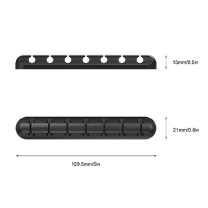 Gestion de fil de silicium de bureau auto-adhésif en gros avec adhésif - Product Image 6