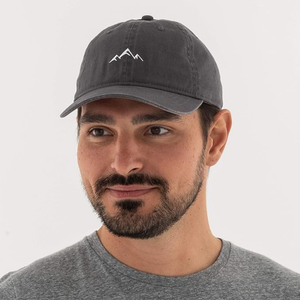 Gorra de béisbol de algodón suave sin estructura ajustable para exteriores, sombrero de papá de montaña, ala curva, perfil bajo, gorras de punto informales para hombres y mujeres - Product Image 5