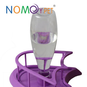 NOMOYPET Venta caliente púrpura de plástico <span class=keywords><strong>para</strong></span> mascotas tazón de fuente de agua por tortuga lagarto reptil - Product Image 5