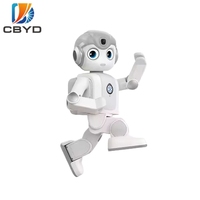 Robot éducatif CBYD Alpha Mini pour l'apprentissage STEM, robot humanoïde créatif professionnel pour la programmation graphique, écran tactile pour enfants
