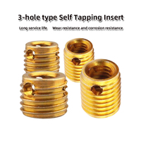 Antioxidant Self Tapping Thread Insert Zinc Plated Thread Insert Furniture Threaded Insert Nuts Zinc Alloy M3 Motorcycle Parts