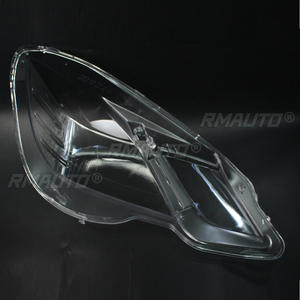 ฝาครอบไฟหน้าใส สำหรับรถยนต์เมอร์เซเดส-เบนซ์ อี-คลาส W212 E200 E260 E300 E350 ปี 2009-2012  ฝาครอบโคมไฟหน้า  วัสดุเพล็กซิกลาส - Product Image 3