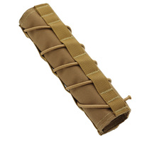 Manchon de protection thermique tactique en nylon 500D pour silencieux, dégagement rapide, pour la chasse en extérieur