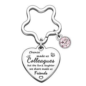 Dernières Vintage En Acier Inoxydable Mignon Étoile Pendentif Cristal Charmes Inspiration Citation Mousqueton Porte-clés pour la Fête Des Mères Cadeau - Product Image 4