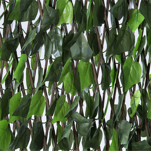 Ignifuge Mur Vert Artificiel <span class=keywords><strong>Extensible</strong></span> Clôture En Treillis De Saule - Product Image 4