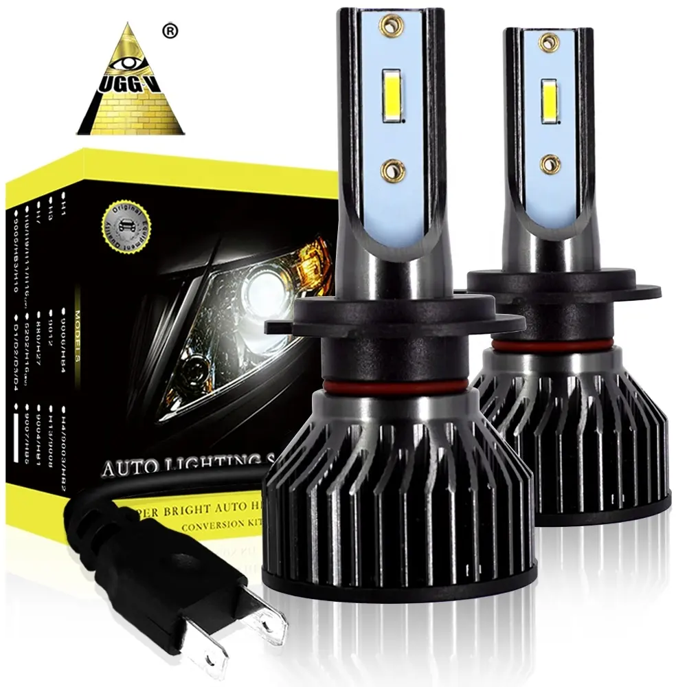 Di alta qualità T5S LED Auto luce prezzo di fabbrica 80 watt 9000 Lumen Auto lampadine H3 H4 H7 H11 H13 9004 9005 9006 9007 fari a LED