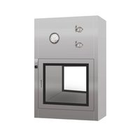 Meilleure Nouvelle Boîte de Transfert Dynamique à Fenêtre, Boîte de Transfert Électronique Interlockée, Boîte de Transfert en Acier Inoxydable 304 pour Cabine de Salle Blanche Activée