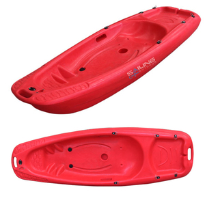 Canoa para niños, pequeña, ligera, para sentarse en la parte superior, kayaks, barco de plástico para niños, Canoa/Kayak barato a la venta - Product Image 6