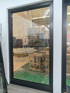 Tùy chỉnh thiết kế hiện đại đơn đôi TREO CỬA SỔ nhôm không thấm nước đôi kính sashless trượt với mô hình mở dọc - Product Image 2