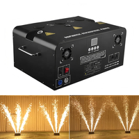 1800W 3 têtes Machine de feux d'artifice Machine à jet d'étincelle froide pour le mariage extérieur intérieur télécommandé sans fil