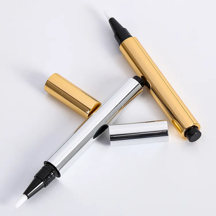 2.8ml voyage vide clic stylo avec brosse ongles cuticule huile stylo cosmétique récipient huile pour ongles baume à lèvres Tube