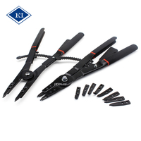 Kit d'outils de pinces à circlips internes et externes réglables de 16"