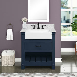 Mueble de Baño Azul Marino Estilo Americano Vietnamita - Product Image 1