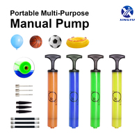 Pompe à main portable mini basse pression en PP, légère et durable, avec aiguille pour ballons de football et de sport – Meilleure vente
