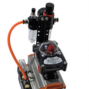Mejor Precio: Válvula de Bola Neumática de Acero Inoxidable con Brida y Interruptor de Límite QD-01 - Product Image 2