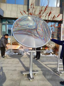 Bán buôn lớn Fresnel ống kính năng lượng mặt trời tập trung Bảng điều chỉnh nhà máy OEM trực tiếp với tùy chỉnh độ dài tiêu cự & kích thước plano-lồi - Product Image 5