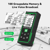 Télémètre laser numérique Bluetooth Sndway avec ruban à mesurer pour la construction