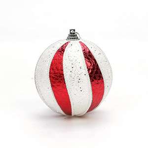 Adornos Navideños Multicolores de 8 cm, Bolas de Espuma Decorativas para Árbol de Navidad - Product Image 5