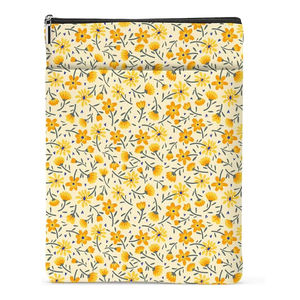 Custom Print Book Protector Sleeve Waterproof Polyester Book <span class=keywords><strong>Cover</strong></span> Portátil <span class=keywords><strong>Kindle</strong></span> Zipper Pouch com bolso frontal - Product Image 1